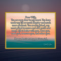 Anniversary Card Digital Download Pastel Sunset Design for Wife
