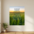Original Love Poem Digital Download, Sunset Field Printable Wall Art, Romantic Nature Decor
