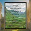 Whatever You Say I Am Digital Download Green Hills Design Christian Wall Art