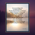 Calm the Storm wall art, quiet lake design, spiritual quote, digital download poster
