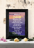Guided Prayer Wall Art - "Whatever You Say I Am" - Prayer - Digital Download Poster