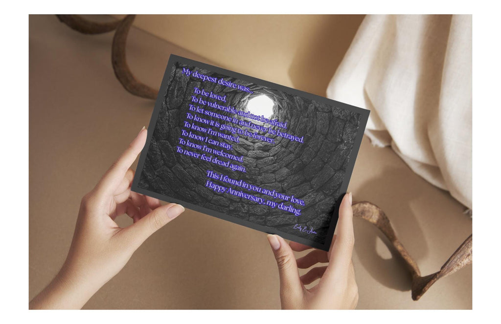Anniversary Card "My Deepest Desire" - Well
