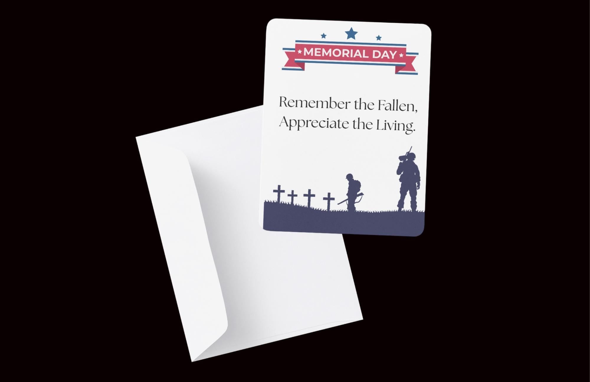 Memorial Day Sign Card