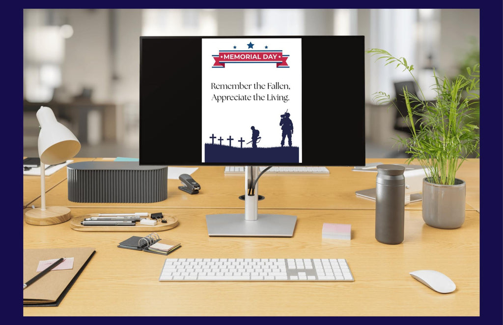 Memorial Day Sign Card