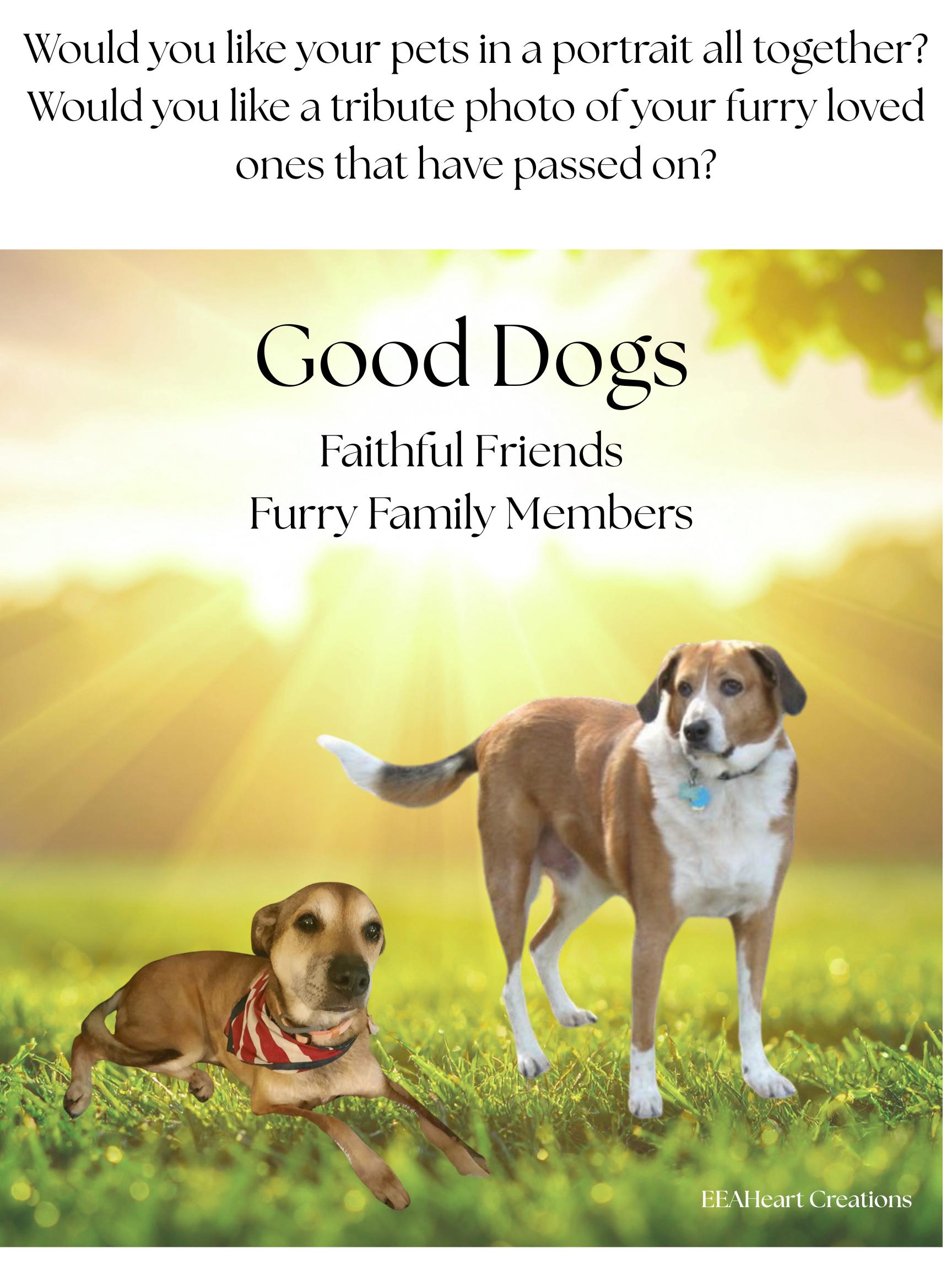 Custom Pet Portrait, digital download, photo to art, memorial tribute, instant gift