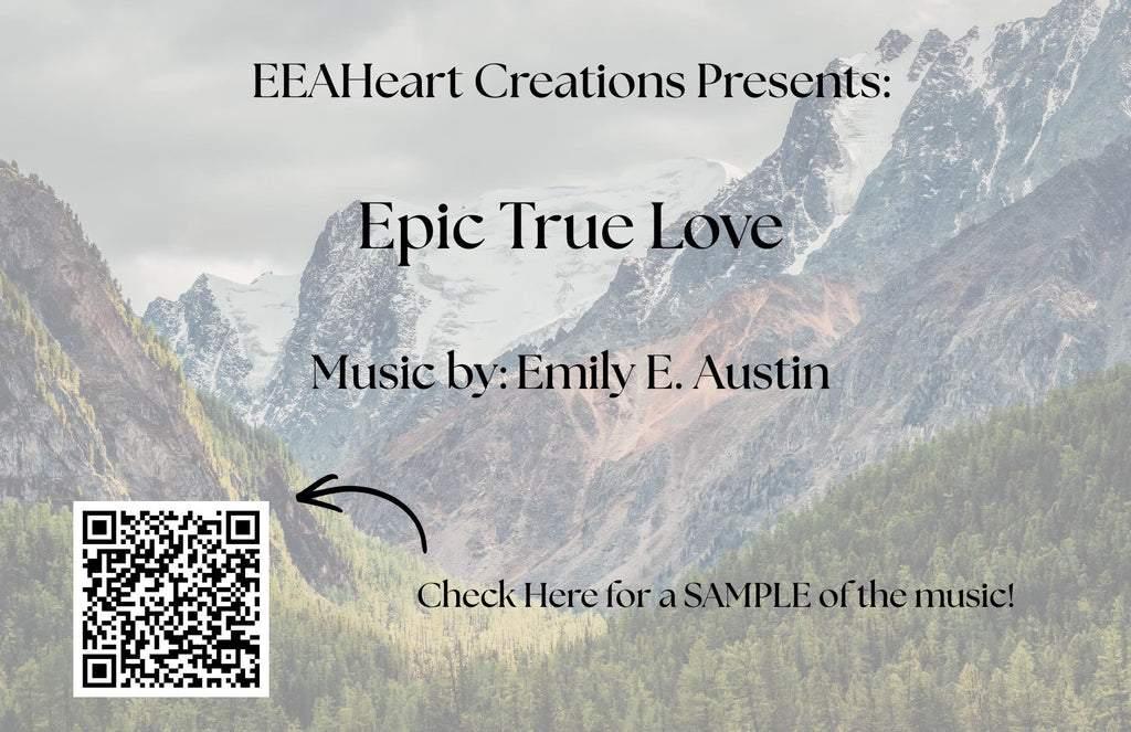 Piano music MP3, Songs from the Heart album, digital download by Emily E. Austin