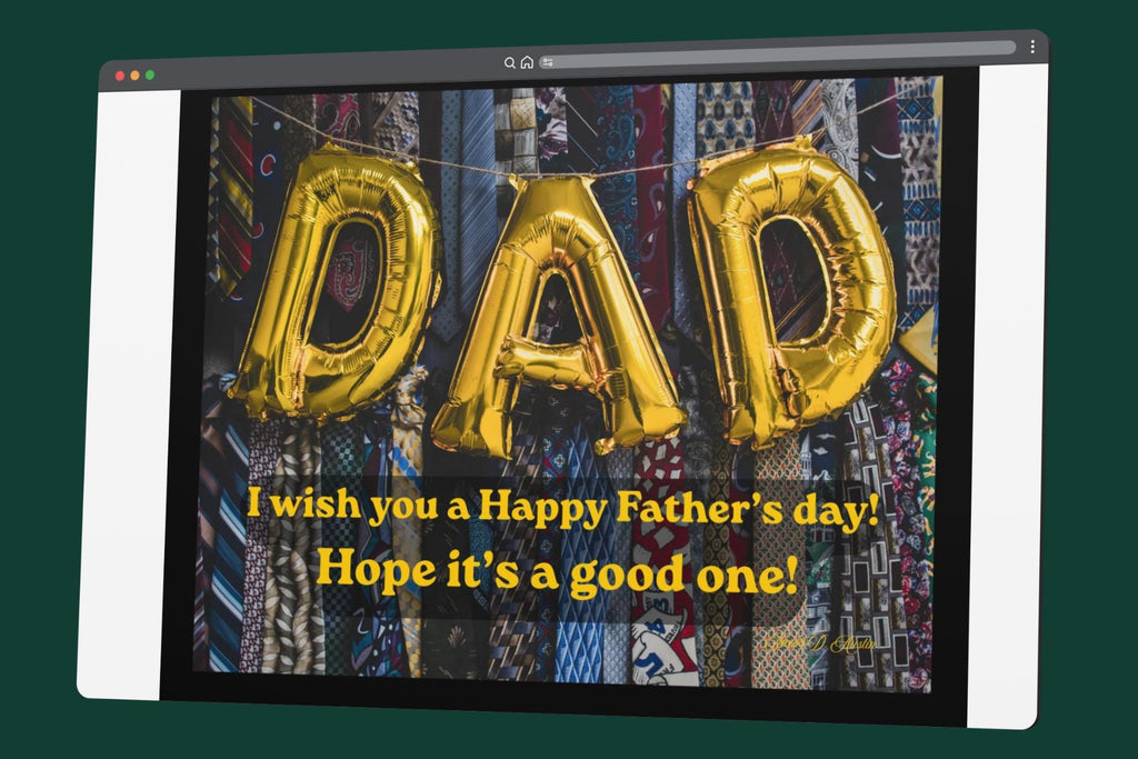 Father's Day Ties Card