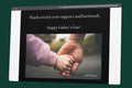 Father's Day Hand Hold Card