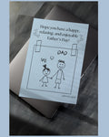 Father's Day Card Kid Art