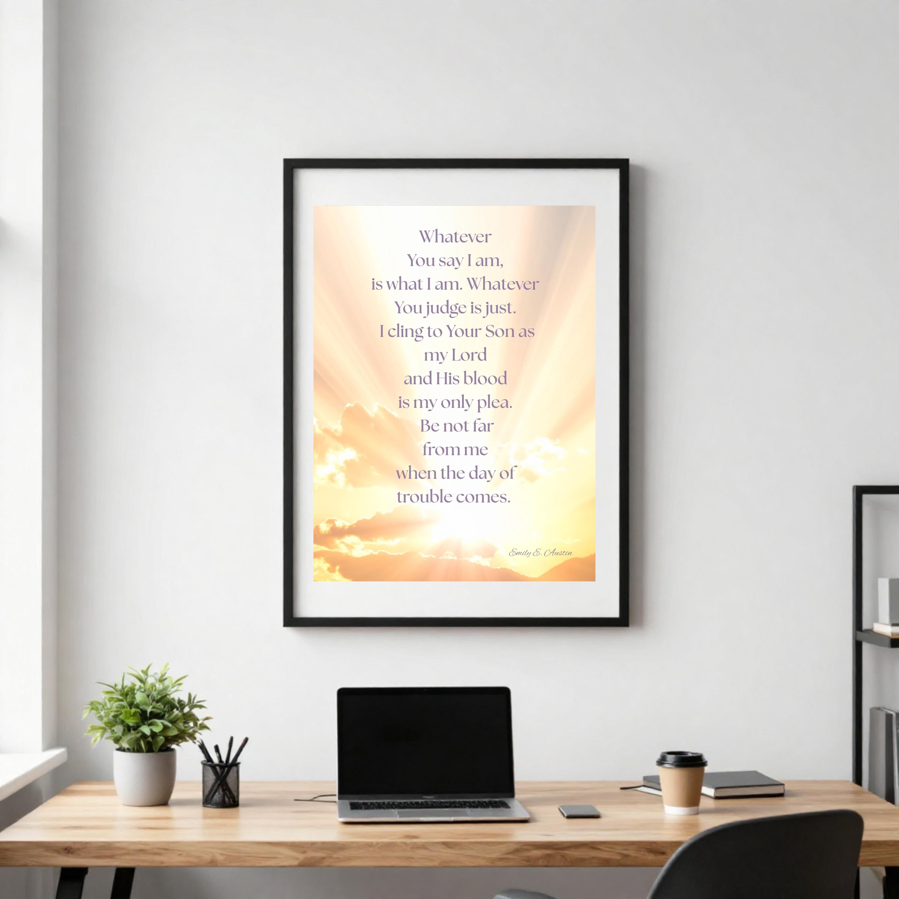 Guided Prayer - Sunrise Design - Whatever You say I am - Digital Download