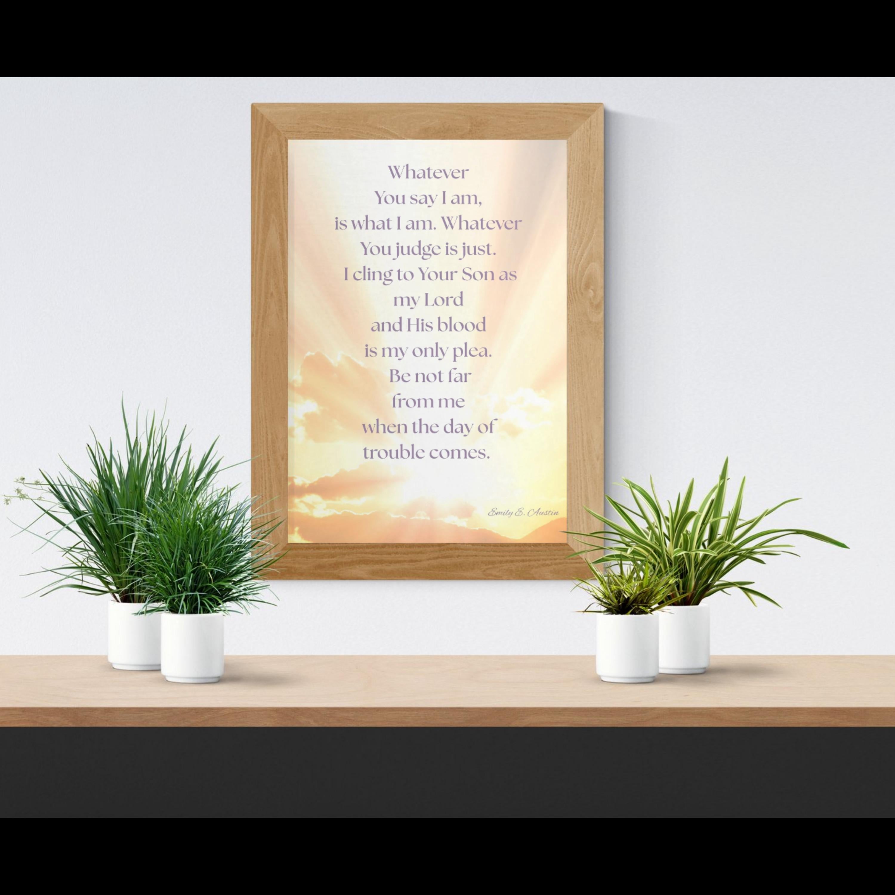 Guided Prayer - Sunrise Design - Whatever You say I am - Digital Download