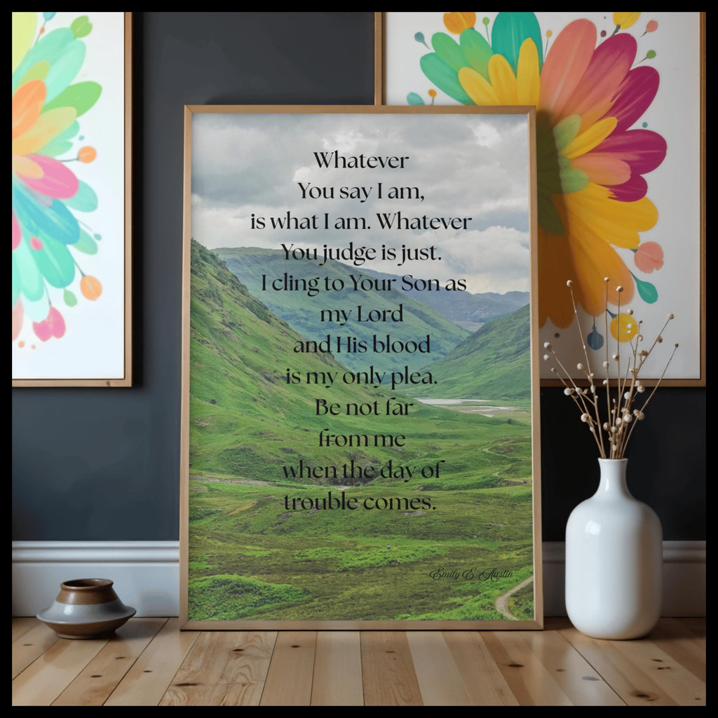 Guided Prayer - Green Hills Design - What You say I am - Digital Download