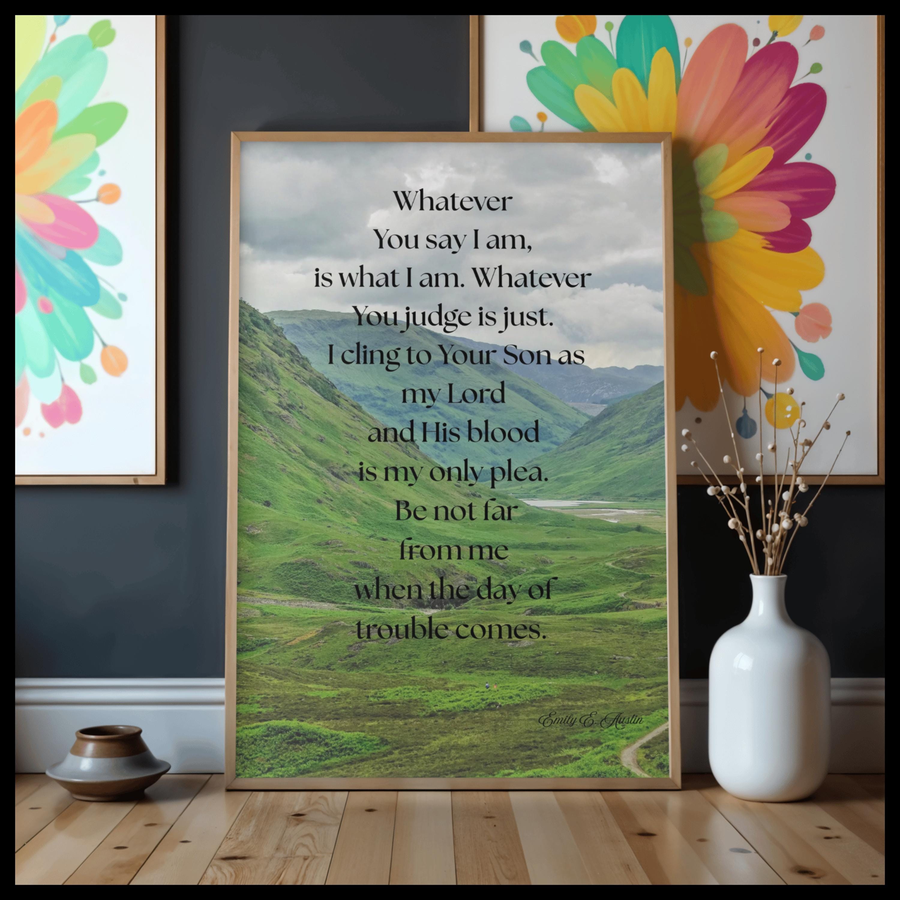 Guided Prayer - Green Hills Design - What You say I am - Digital Download