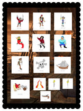 Jake's Pirates Drawing Stickers - Digital Download