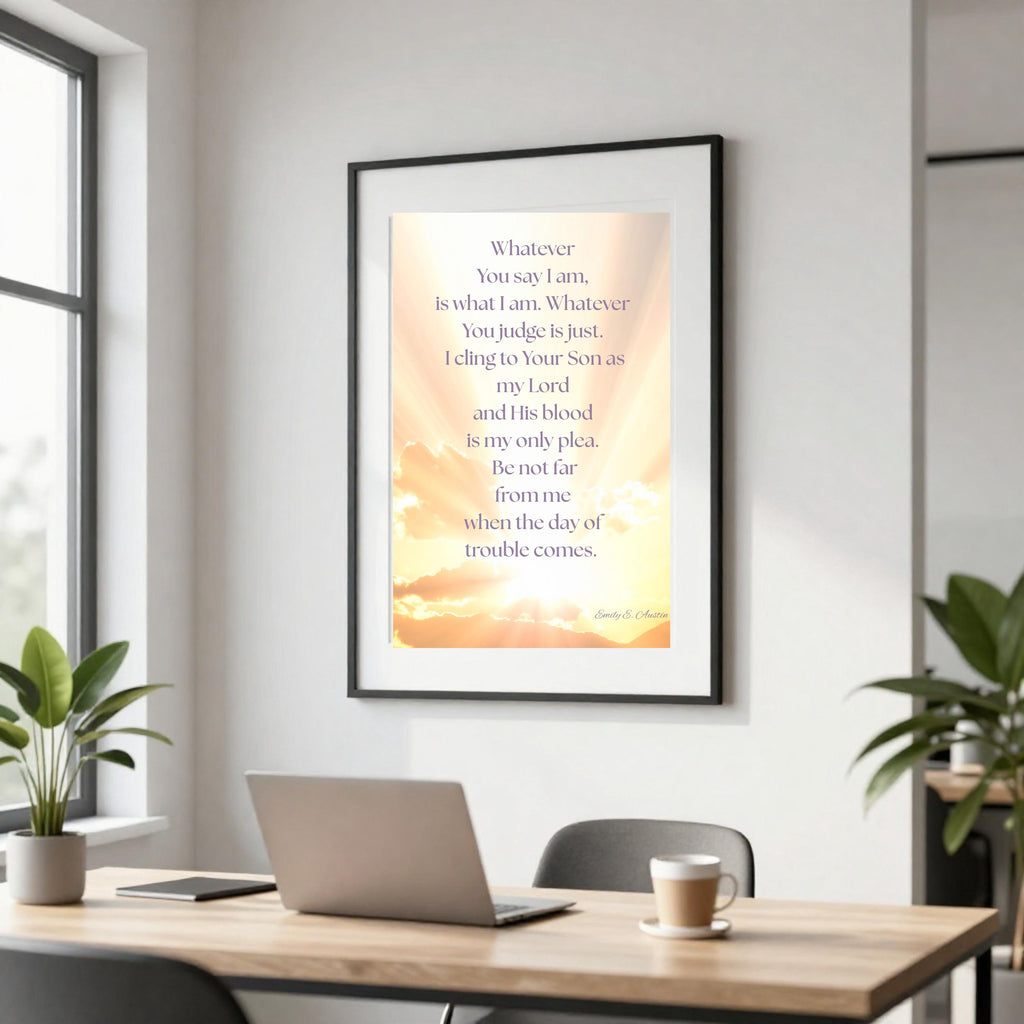 Guided Prayer - Sunrise Design - Whatever You say I am - Digital Download