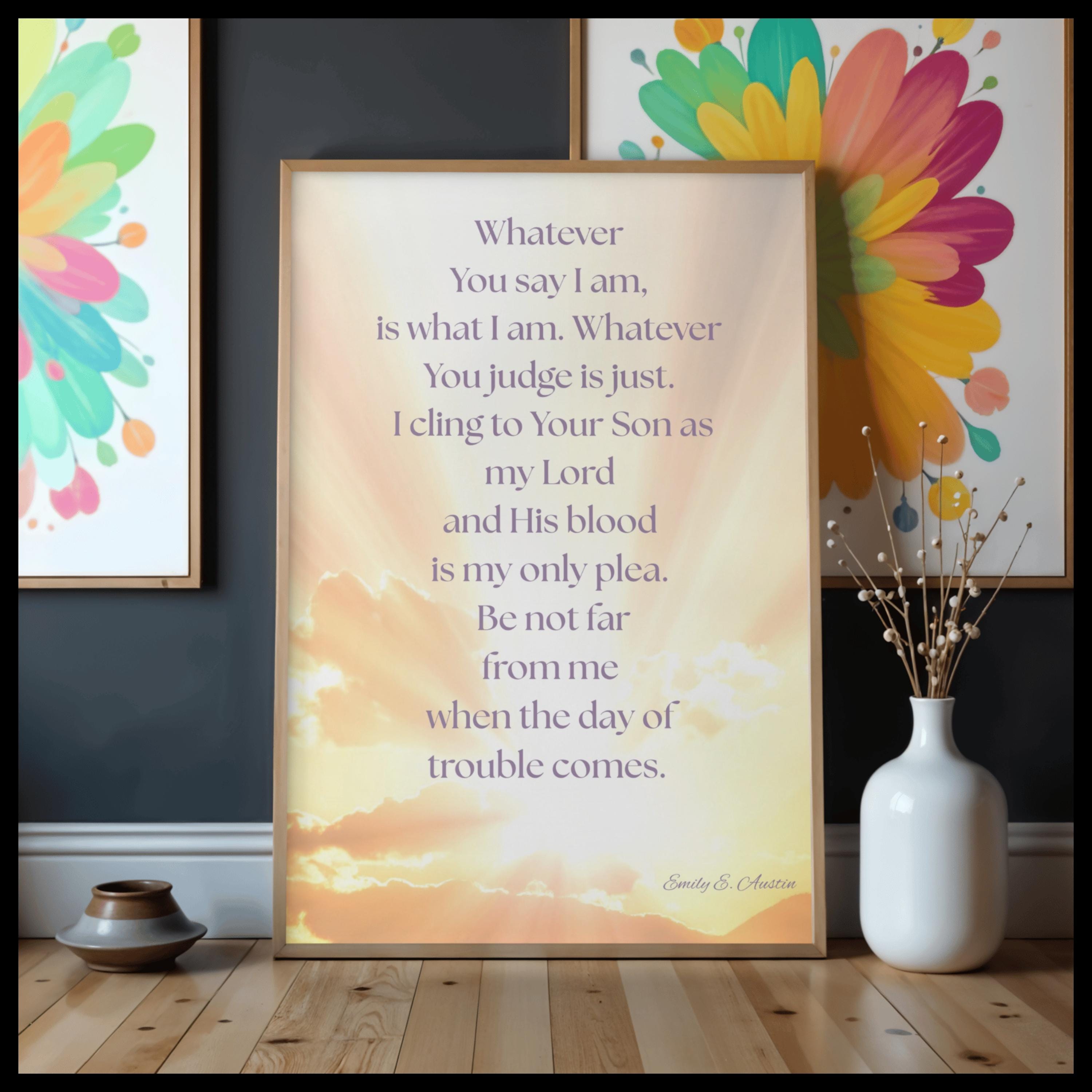 Guided Prayer - Sunrise Design - Whatever You say I am - Digital Download