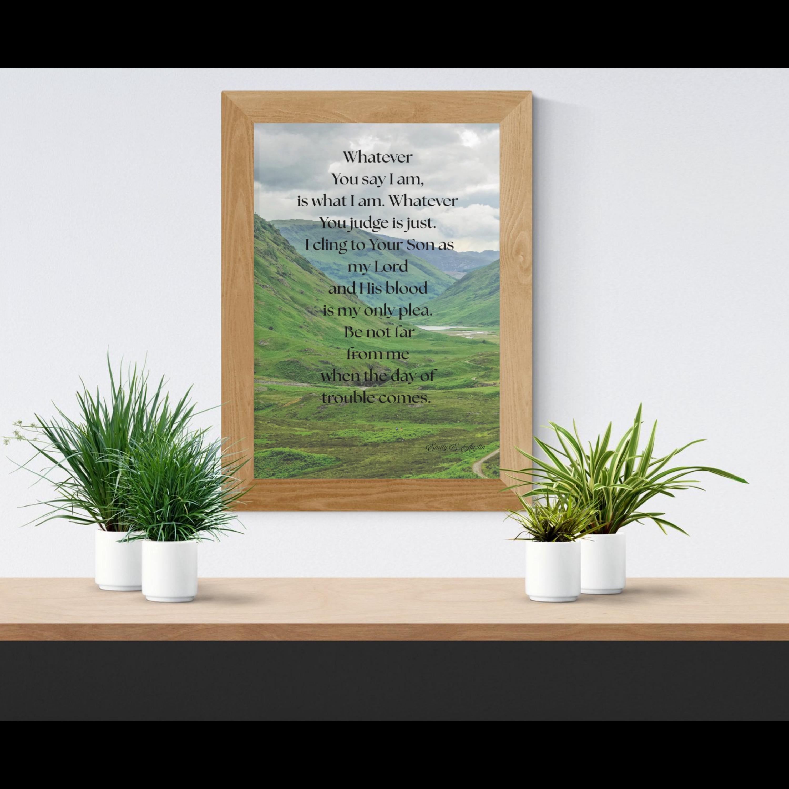 Guided Prayer - Green Hills Design - What You say I am - Digital Download