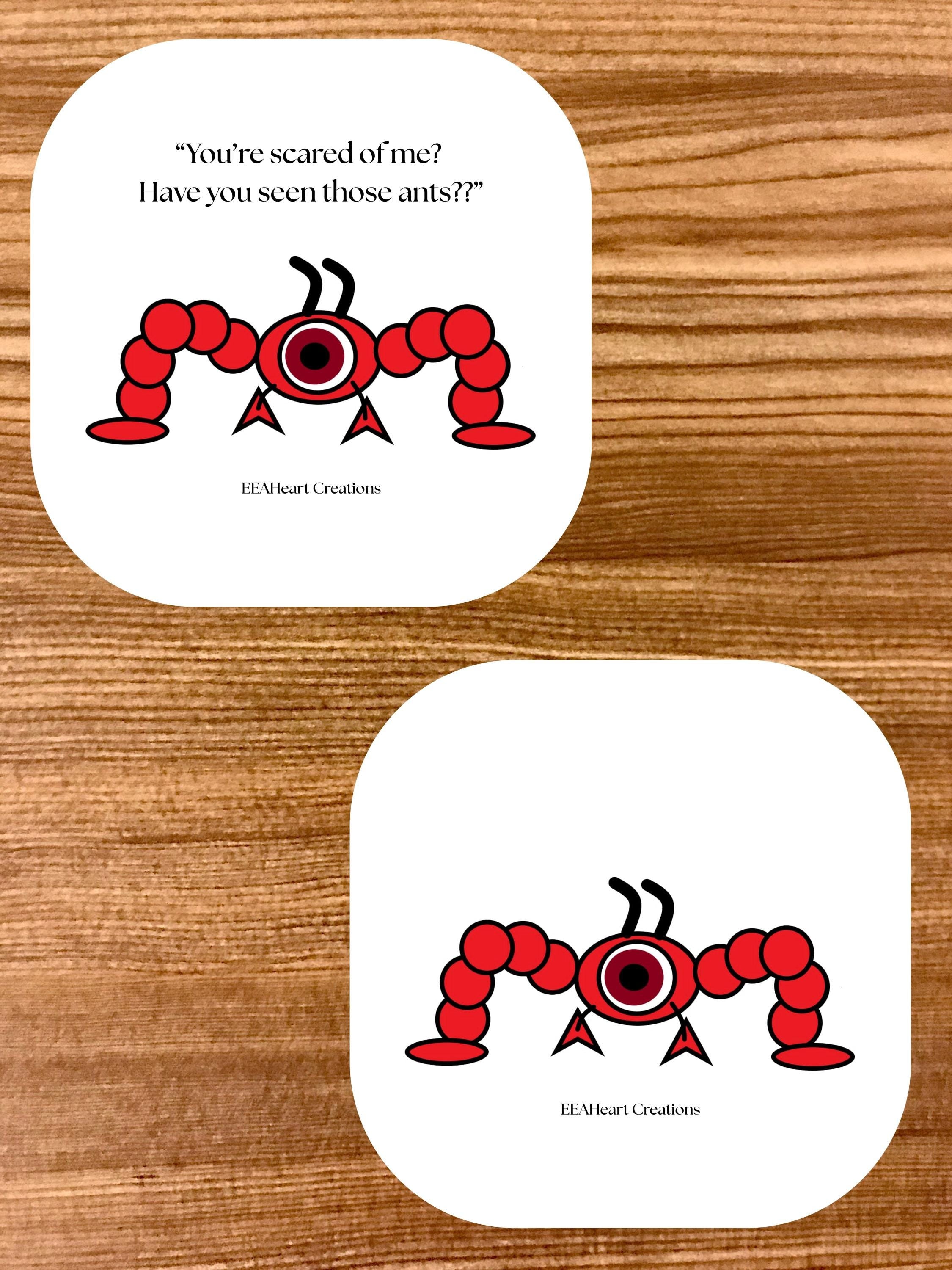 Alien Stickers, digital download, decals, alien art