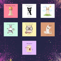 Funny Llama Sticker Bundle Digital Download Cute Printable Sticker Pack